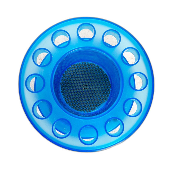 Rotating Organizer Blue Plastic Kitchen Crafts Utensils Pens Pencils Makeup - Picture 2 of 4